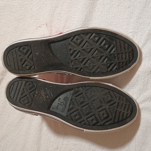 Converse Flag high tops sz 5 - Picture 7 of 9